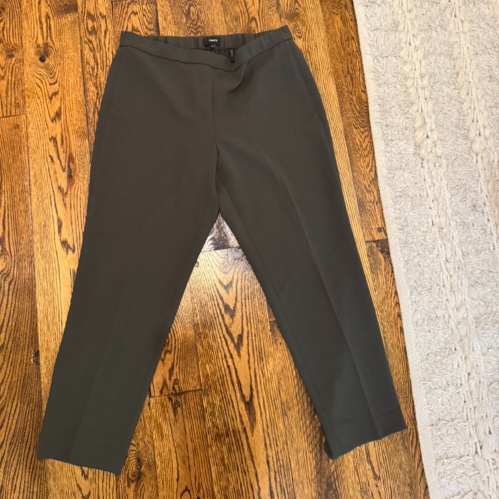 Theory Cropped Slim Trouser